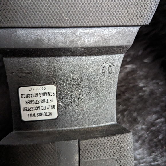 Ganni designer chunky platform sandals (US W9.5) - Picture 7 of 8